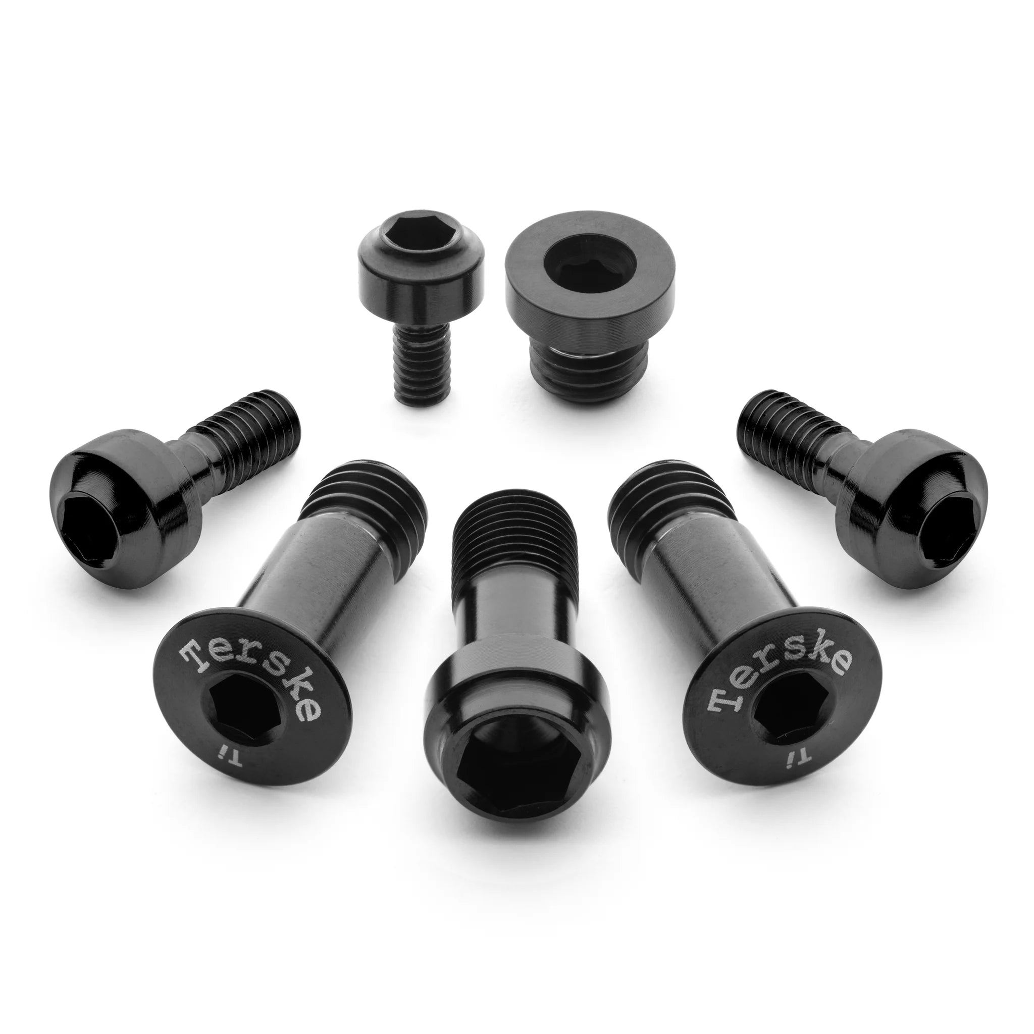 Stealth Black Titanium Hardware Kit for SRAM Transmission Derailleurs