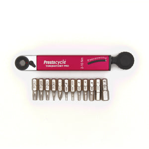 Prestacycle TorqRatchet PRO Wallet – Pro Pocket Multi-tool and 2~10Nm Torque Ratchet