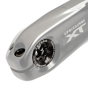 Terske Stealth Black Titanium Upgrade Kit for Shimano Hollowtech II Cranksets