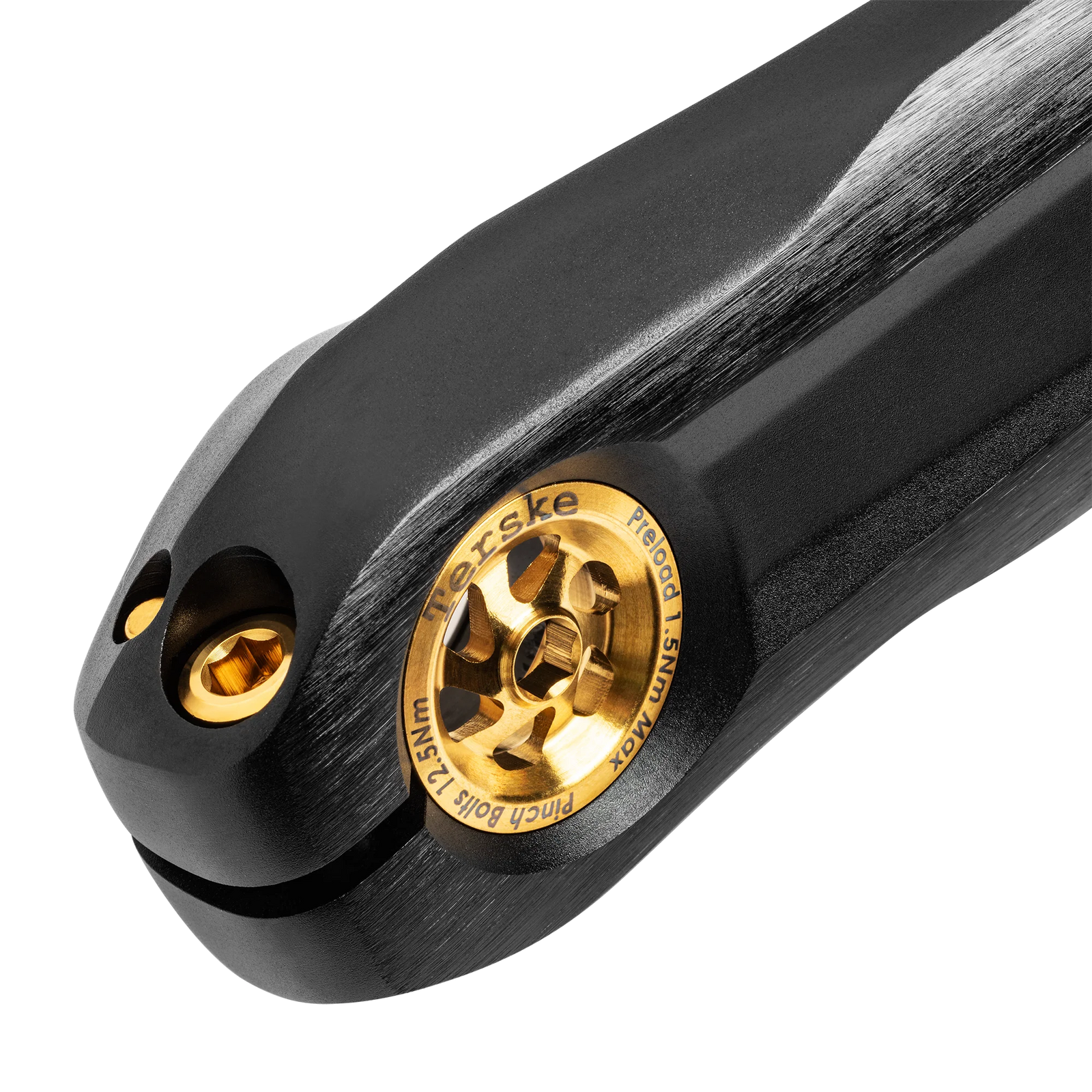 Terske Gold Titanium Upgrade Kit for Shimano Hollowtech II Cranksets