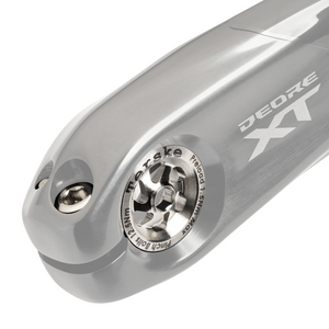 Terske Natural Titanium Upgrade Kit for Shimano Hollowtech II Cranksets