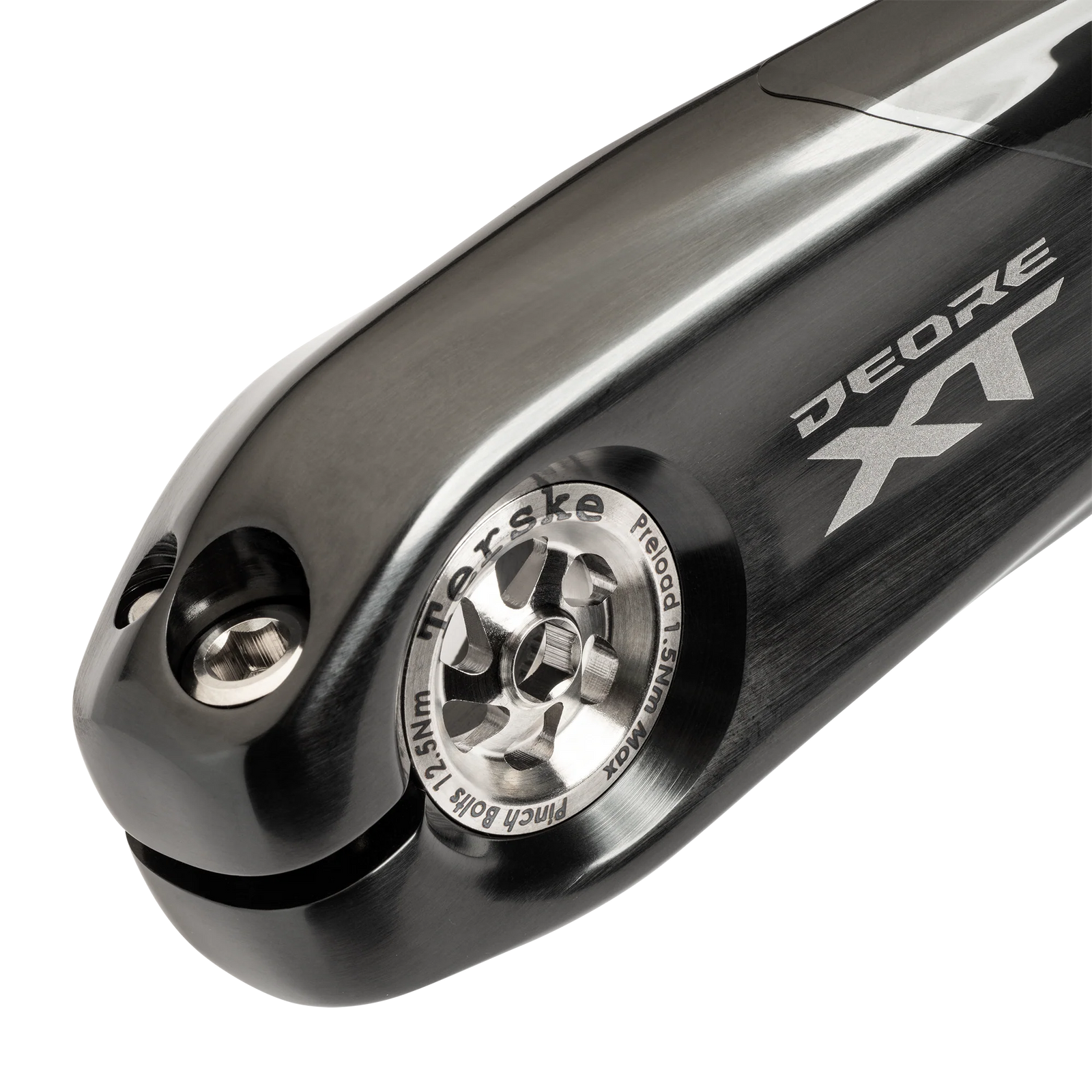 Terske Natural Titanium Upgrade Kit for Shimano Hollowtech II Cranksets