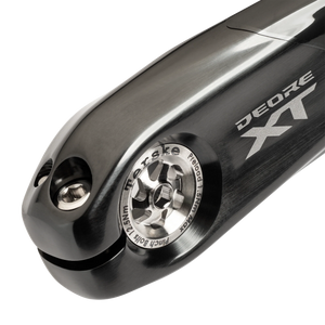 Terske Natural Titanium Upgrade Kit for Shimano Hollowtech II Cranksets