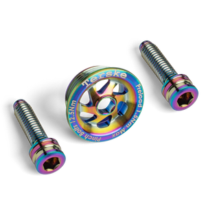 Terske Oil Slick Titanium Upgrade Kit for Shimano Hollowtech II Cranksets