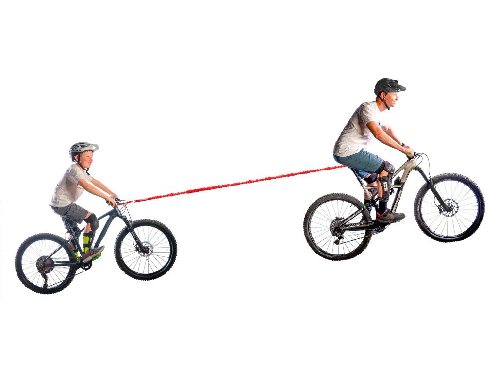 Tow Rope Mtb Bicycle Tow Bungee Child Cycling Stretch Pull Strap
