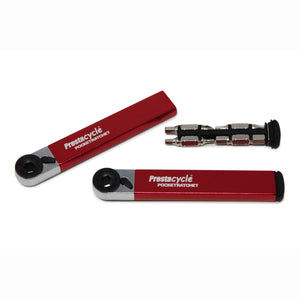 Prestacycle PocketRatchet – Pocket Multi-tool w/Bits stored in handle