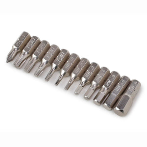 Prestacycle Professional 12 piece Replacement 1/4″ Hex Bits Set