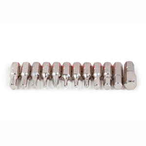 Prestacycle Professional 12 piece Replacement 1/4″ Hex Bits Set