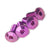 Terske Purple Ultra-Low Profile Titanium Bottle Cage Bolts x4