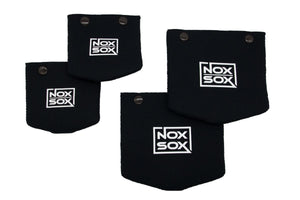 Nox Sox Pedal Covers in both sizes of Small and Large