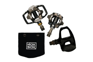 Nox Sox Small Pedal Covers fit a wide range of Clipless Pedals