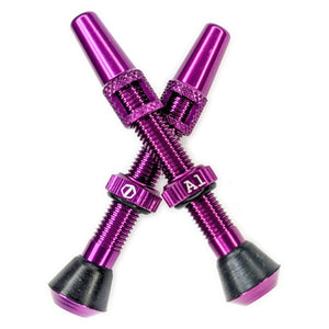 Terske 44mm Anodized Aluminum Tubeless Valve Stems